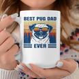 Vintage Best Pug Dad Ever Carlin Papa Cadeau De Noël Drôle Tasse Cadeaux drôles