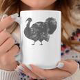 Vintage Distressed Turkey Large Bird Thanksgiving Lover Coffee Mug Unique Gifts