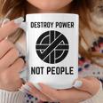 Vintage Punk Rock Destroy Power Not People Coffee Mug Unique Gifts