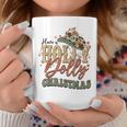 Vintage Western Christmas Howdy Xmas Cowboy Hat Retro Jolly Coffee Mug Unique Gifts