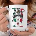 Viva Mexico Messy Bun Cinco De Mayo Mexican Girls Coffee Mug Funny Gifts