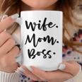 Wife Mom Boss Mother's Day Wifey Business Owner Coffee Mug Unique Gifts