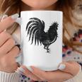 Year Of The Rooster Horoscope Vintage Distressed Coffee Mug Unique Gifts