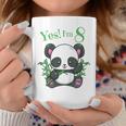 Youth Panda 8Th BirthdayGirls Birthday Outfit Age 8 Coffee Mug Funny Gifts