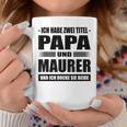 Zwei Titel Papa Und Maurer Geselle Meister Maurermeister Tassen Lustige Geschenke