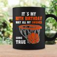 10 Year Old Happy 10Th Birthday Basketball 10Th Birthday Coffee Mug Gifts ideas