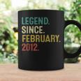 10 Years Old Legend Since Fabruary 2012 10Th Birthday Coffee Mug Gifts ideas