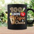 100 Days Of Coffee & Chaos 100Th Day Of School Teacher Kid Coffee Mug Gifts ideas