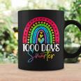 1000 Days Smarter Happy 1000Th Day Of School Rainbow Coffee Mug Gifts ideas