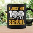 100Th Day Of School 100 Days Smarter Boys Girls Baseball Coffee Mug Gifts ideas