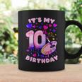 10Th Birthday Girl 10 Years Painting Art Number 10 Coffee Mug Gifts ideas
