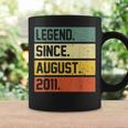 11Th Birthday 11 Year Old Legend Since August 2011 Coffee Mug Gifts ideas