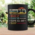 18Th Birthday Gamer Perfect Gaming 18 Years Old Boy Vintage Coffee Mug Gifts ideas