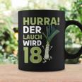 18Th Birthday Hurra Der Lauch Wird 18 Tassen Geschenkideen