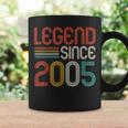 18Th Birthday Legend Since 2005 18 Years Old Vintage Coffee Mug Gifts ideas