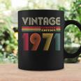 1971 51St Birthday Vintage Retro 51 Years Coffee Mug Gifts ideas