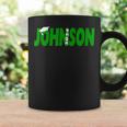 2024 Last Name Team Johnson Family Graduation Green Coffee Mug Gifts ideas