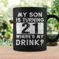 21St Birthday Dad Mom 21 Year Old Son Matching Family Coffee Mug Gifts ideas