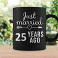 25Th Marriage Anniversary Just Married 25 Years Ago Coffee Mug Gifts ideas