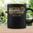 25Th Wedding Anniversary Husband 25 Years Marriage Coffee Mug Gifts ideas