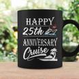 25Th Years Anniversary Happy 25Th Anniversary Cruise Coffee Mug Gifts ideas