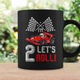 2Nd Birthday Race Car 2 Year Old Let's Roll Toddler Boy Coffee Mug Gifts ideas