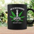 420 Stoner Couple Married 1 Dope Year 1St Anniversary Coffee Mug Gifts ideas