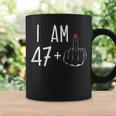 I Am 47 Plus 1 Middle Finger For A 48Th Birthday For Women Coffee Mug Gifts ideas