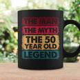 50Th Birthday 50 Year Old Legend Limited Edition Coffee Mug Gifts ideas