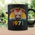 53Rd Birthday 53 Year Cat Lover Vintage Awesome Since 1971 Coffee Mug Gifts ideas