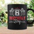 6 Six Year Old Race Car 6Th Birthday Boy 6Yr Racing Pit Crew Coffee Mug Gifts ideas