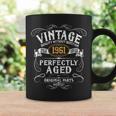 60Th Birthday 60 Year Vintage 1961 Original Parts Coffee Mug Gifts ideas
