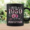 65 Year Old Made In 1959 Floral 65Th Birthday For Women Coffee Mug Gifts ideas