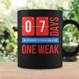 7 Days Without A Pun Makes One Weak Sarcasm Fun Coffee Mug Gifts ideas