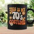 This Is My 70'S Costume Peace 70S Party Outfit Groovy Hippie Coffee Mug Gifts ideas