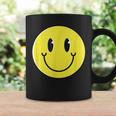 70S Yellow Smile Face Cute Happy Peace Smiling Face Coffee Mug Gifts ideas