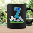 7Th Birthday Football Soccer 7 Years Old Boys Coffee Mug Gifts ideas