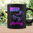 80S Keep Rolling Hobbies Roller Skate Coffee Mug Gifts ideas