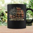 80Th Birthday Vintage 1944 80 Years Old Usa Flag Coffee Mug Gifts ideas