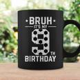9 Year Old Birthday Soccer Bruh It's My 9Th Birthday Coffee Mug Gifts ideas