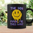 The 90S Made Me This Way Retro Nineties Rave Face 90S Coffee Mug Gifts ideas