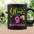 9Th B-Day Let's Glow It's My 9 Year Old Birthday Matching Coffee Mug Gifts ideas