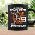 9Th Birthday Astronaut 9 Years Old Outer Space Birthday Coffee Mug Gifts ideas