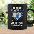 Accept Understand In April We Wear Blue Autism Awareness Coffee Mug Gifts ideas