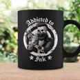 Adicto A La Tinta Artistas Del Tatuaje Adictos Al Tatuaje Tatuador Taza de café Ideas de regalos