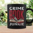 Adicto A Los Libros De Crimen True Crime Taza de café Ideas de regalos