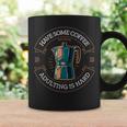 Adulting Coffee Barista Parents Loving Moka Italian Espresso Coffee Mug Gifts ideas