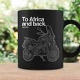 Adventure Dual Sport Adventure Africa Twin Motorcycle Coffee Mug Gifts ideas