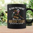 Airsoft Homme Humour Je Suis Pas Parfait Airsofteur Air Soft Tasse Idées cadeaux