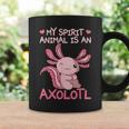 Ajolote Animal Lindo Anfibio Exótico Salamandra Axolotl Taza de café Ideas de regalos